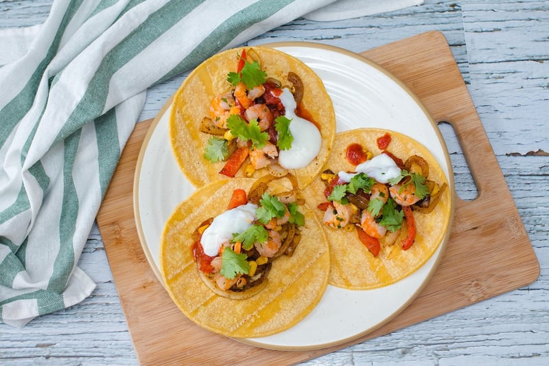 Thai Chicken Tacos
